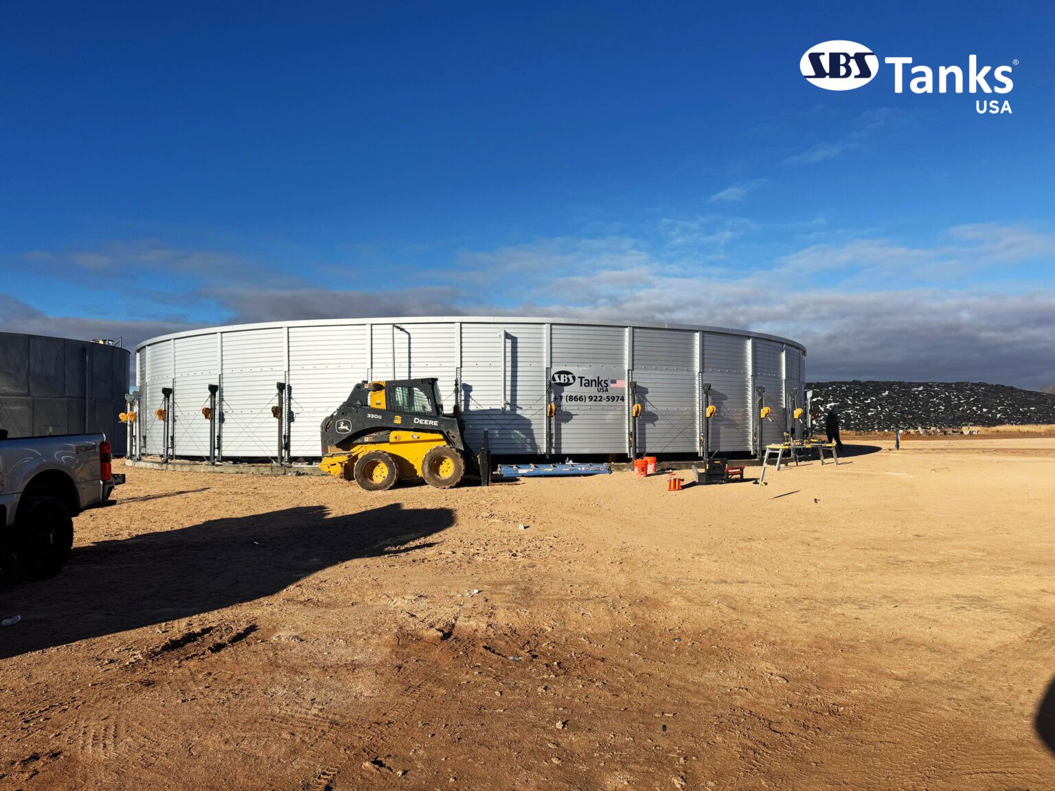 497,600-Gallon Commercial Water Tank: Ensuring Continuous Water Supply ...